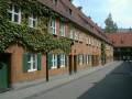[typical street within the Fuggerei, Augsburg]