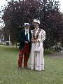 Victorian couple at Llandrindod Wells